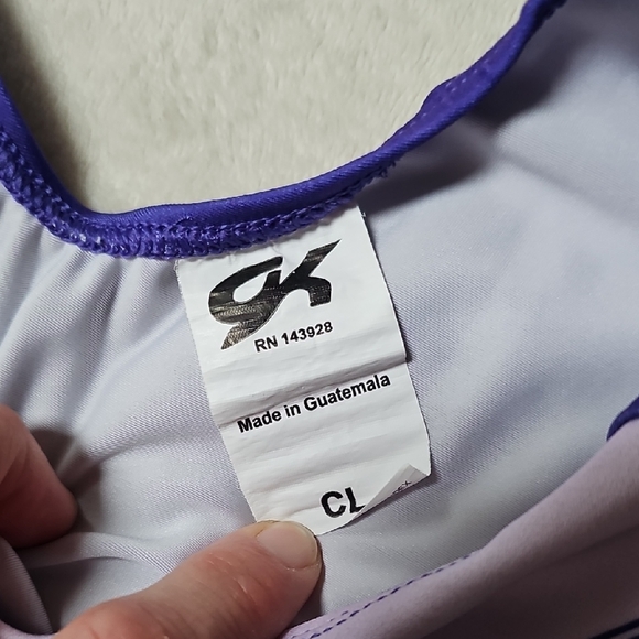 Lot of 2 GK Elite Leotards Size Child Large - Picture 6 of 6